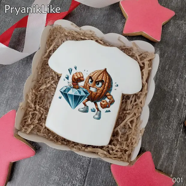 Пряник футболка (10-10 см.)